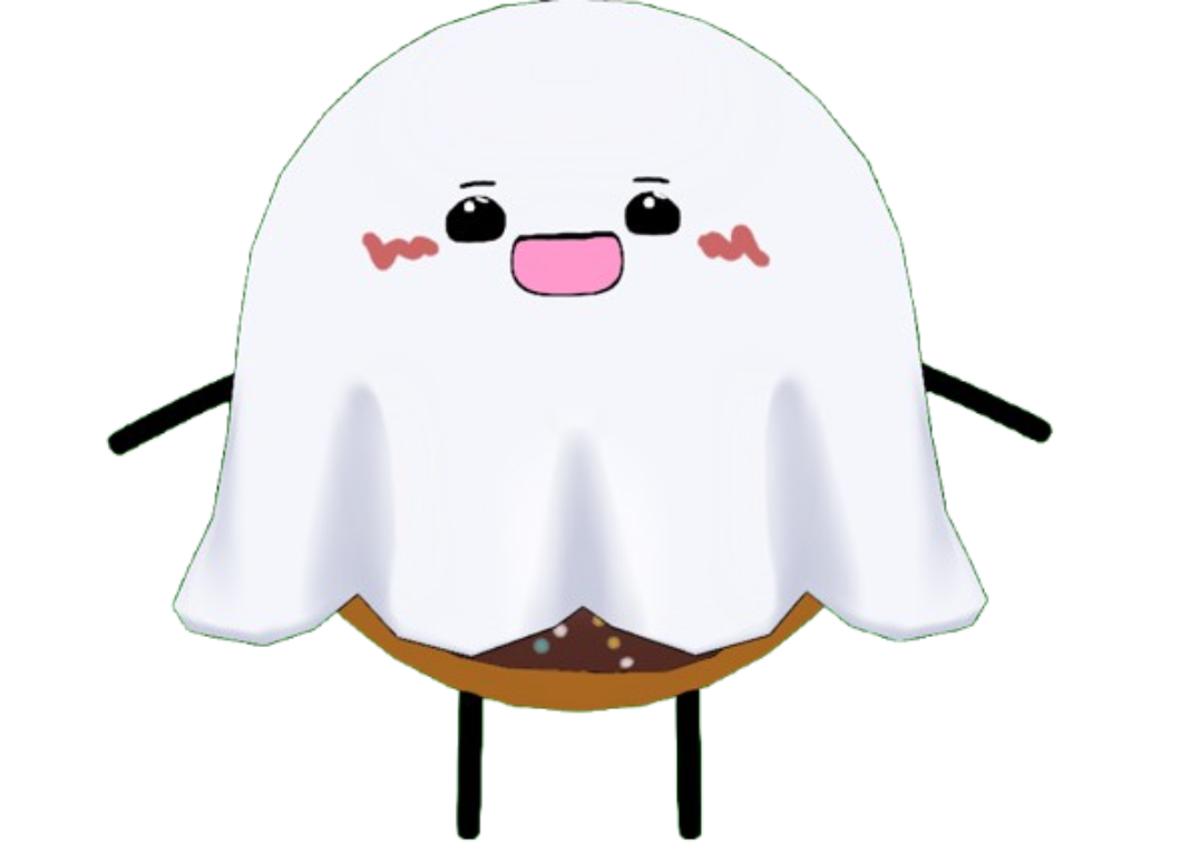 Inedible Ghost Donut