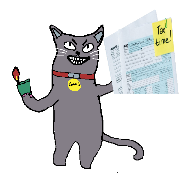 Tax Fraud Cat